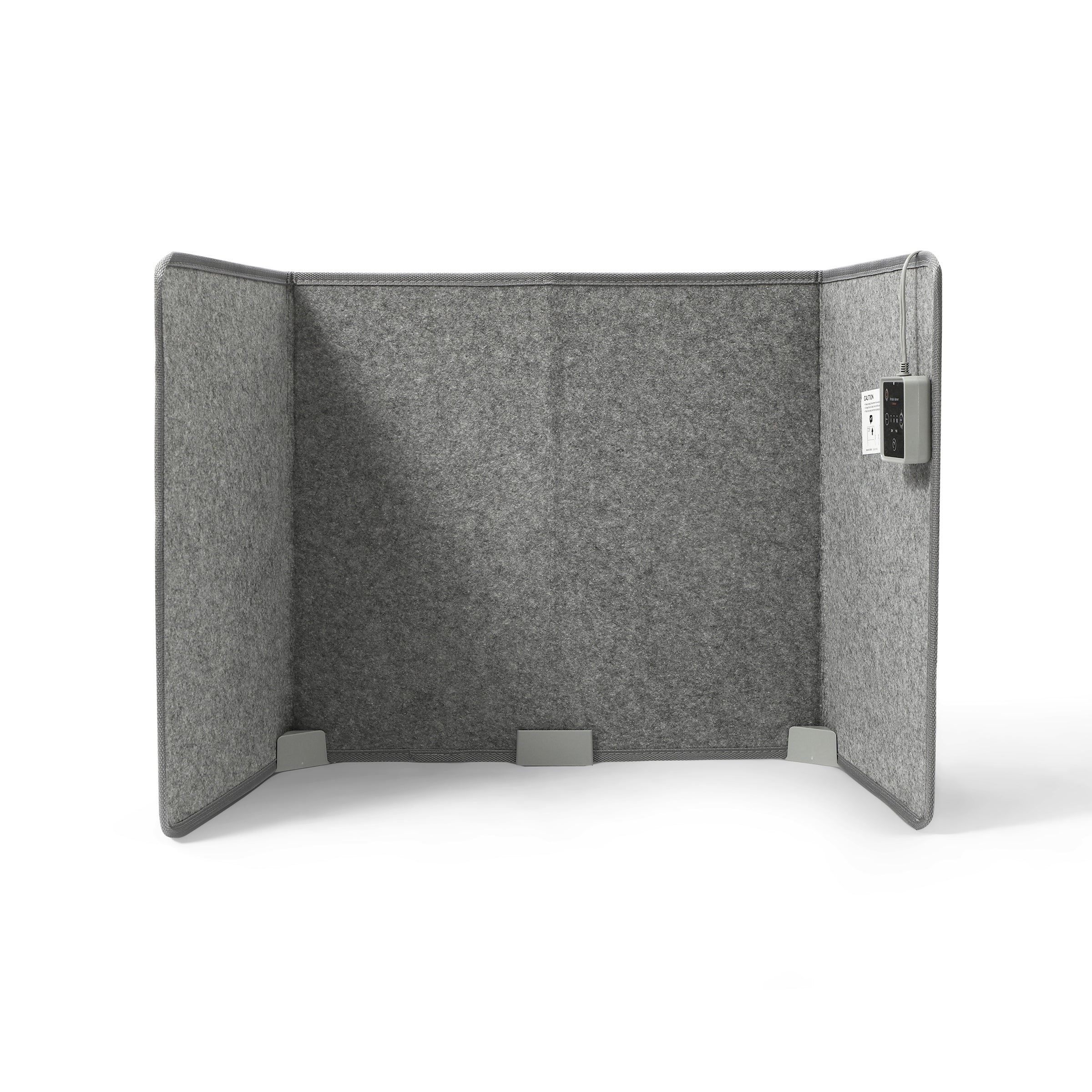 Foldable Space Heater - Silent Radiant Heat - Leg & Foot Warmer with Thermostat (NZ/AU Plug)